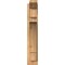 Ekena Millwork Merced Slat Smooth Outlooker, Western Red Cedar, 5 1/2"W x 20"D x 32"H OUT06X20X32MRC06SWR - alternate 2